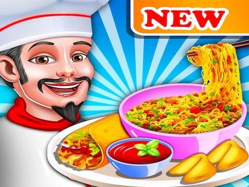 Chinese Food Restaurant - Lunar New Year Party game screenshot - cooking - Free online game