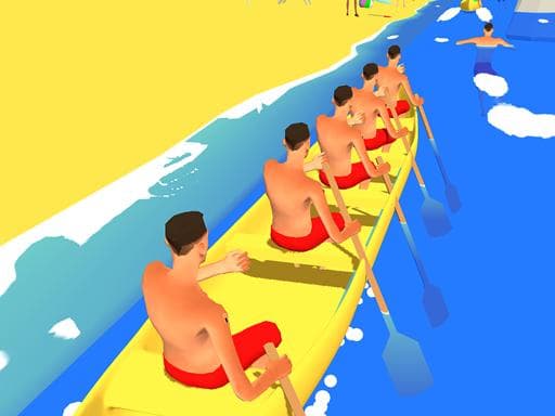 Captura de pantalla del juego Sprint Canoe - sports - Juego gratuito en línea