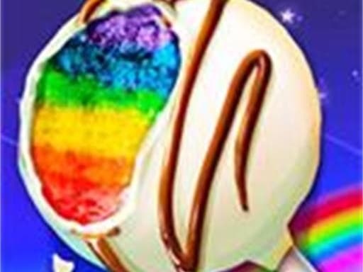 Captura de pantalla del juego Rainbow Desserts Bakery Party Game - girls - Juego gratuito en línea