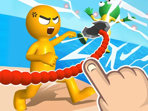 Draw Weapon Fight Party game screenshot - fighting - Free online game