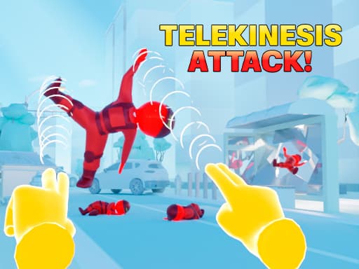 Captura de pantalla del juego Telekinesis Attack - shooting - Juego gratuito en línea