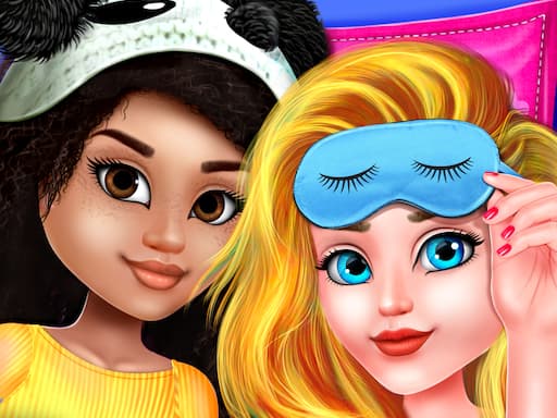 Captura de pantalla del juego Princess PJ Night Out Party - action - Juego gratuito en línea