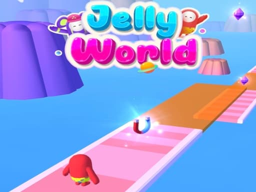 Captura de pantalla del juego Jelly Guys World - 3d - Juego gratuito en línea