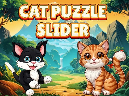 Cat Puzzle Slider游戏截图 - puzzles - 免费在线游戏