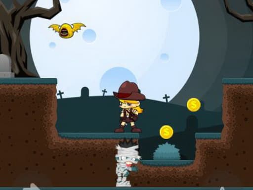 Captura de pantalla del juego Zombie Treasure Adventure - shooting - Juego gratuito en línea