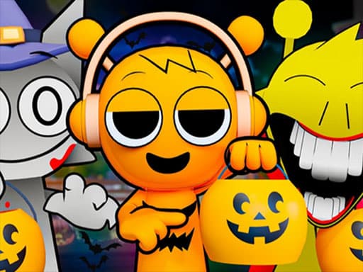 Captura de pantalla del juego sprunki spot  indredibox - puzzles - Juego gratuito en línea