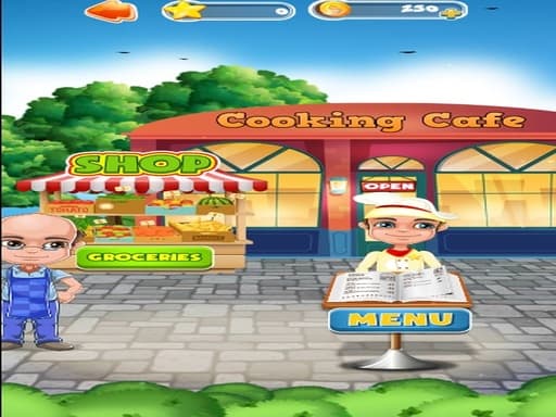 Cooking Cafe game screenshot - cooking - Free online game