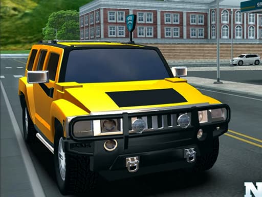 Captura de pantalla del juego Backyard Car Parking Game 2021 - racing - Juego gratuito en línea