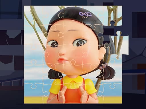 Squid Game Jigsaw Puzzle game screenshot - puzzles - Free online game