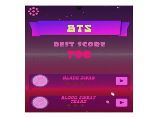 Captura de pantalla del juego BTS Ball - 3d - Juego gratuito en línea