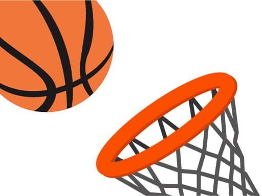 Captura de pantalla del juego Dunk Hoop - sports - Juego gratuito en línea