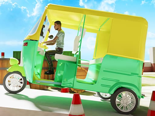 Tuk Tuk Rikshaw Parking游戏截图 - racing - 免费在线游戏