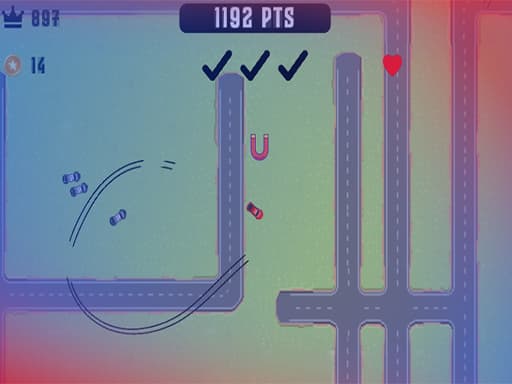 Cops Chase game screenshot - hypercasual - Free online game