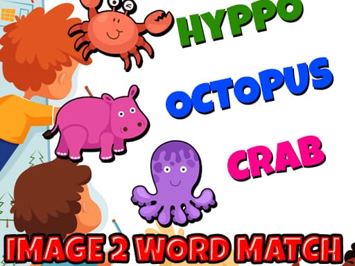 Captura de pantalla del juego Image to Word Match - clicker - Juego gratuito en línea