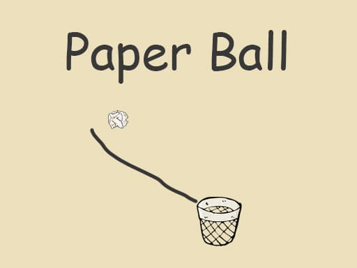 Captura de pantalla del juego Paper Ball - puzzles - Juego gratuito en línea