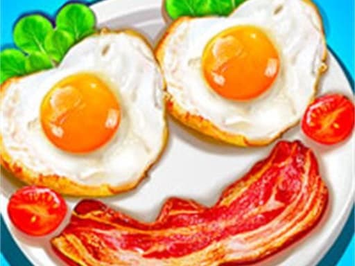 Captura de pantalla del juego Delicious Breakfast Cooking Game - girls - Juego gratuito en línea