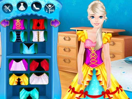 Design A Royal Dress游戏截图 - girls - 免费在线游戏