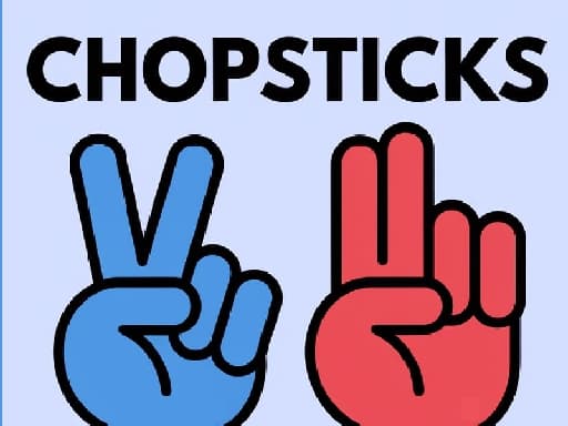 Chopsticks game screenshot - hypercasual - Free online game