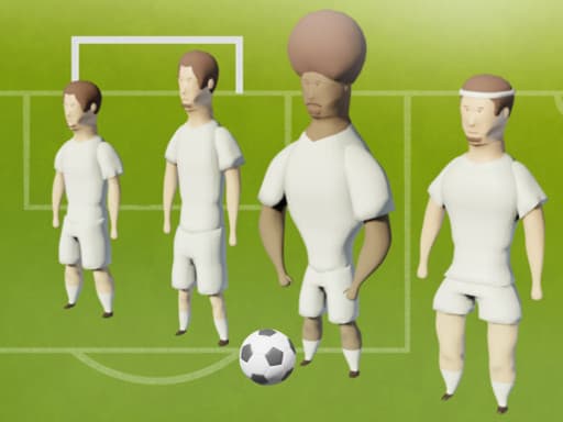 KickAround Live game screenshot - soccer - Free online game