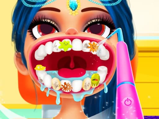 Dentist Doctor Makeover game screenshot - girls - Free online game