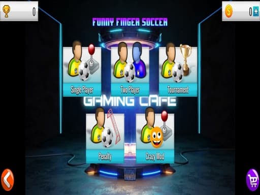 Captura de pantalla del juego Funny Finger Soccer - sports - Juego gratuito en línea