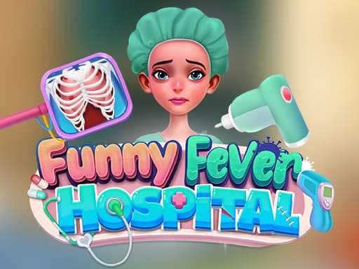 Funny Fever Hospital game screenshot - girls - Free online game