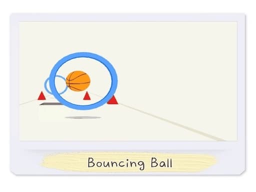 BouncingBall game screenshot - racing - Free online game