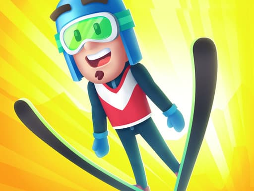 Captura de pantalla del juego Ski Hill Challenge - sports - Juego gratuito en línea
