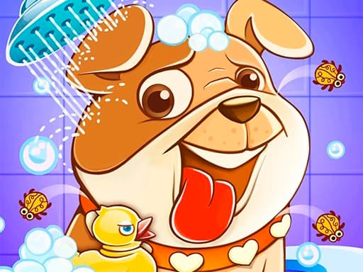 Animal Daycare Pet Vet game screenshot - hypercasual - Free online game