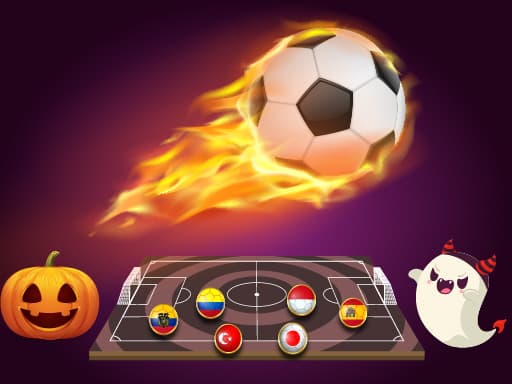 Captura de pantalla del juego Soccer Caps Halloween - sports - Juego gratuito en línea