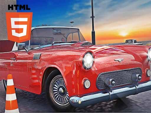 Classic Cars Parking Stunts游戏截图 - racing - 免费在线游戏