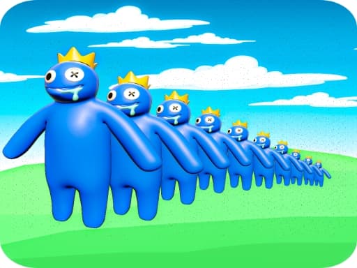 Rainbow Friends : ScaleMan game screenshot - hypercasual - Free online game