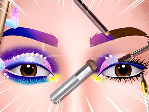 Eye Art Perfect Makeup game screenshot - girls - Free online game