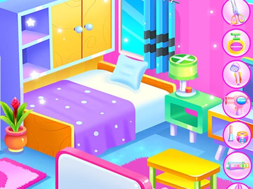 Violet Dream Castle Clean游戏截图 - girls - 免费在线游戏