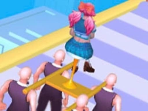 Captura de pantalla del juego Queen Run 3d - 3d - Juego gratuito en línea