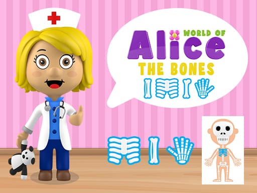 Captura de pantalla del juego World of Alice   The Bones - puzzles - Juego gratuito en línea