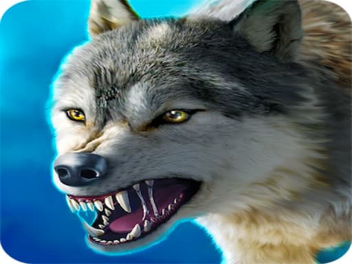 Captura de pantalla del juego Wolf Simulator 3D - adventure - Juego gratuito en línea