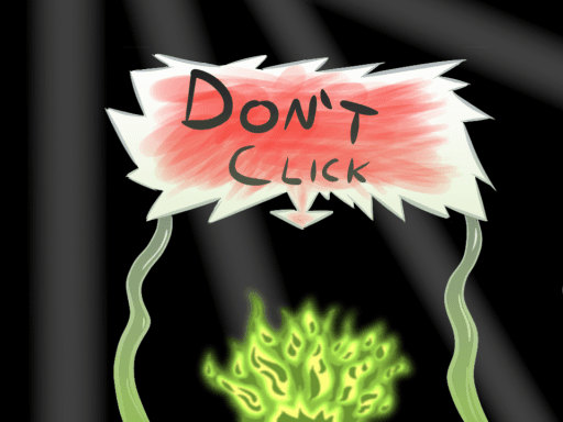 Dont click game screenshot - clicker - Free online game
