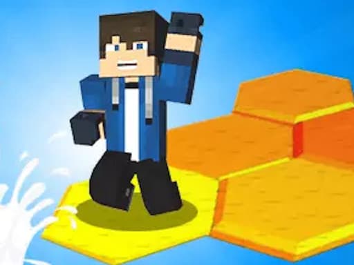 Dont Fall io game screenshot - boys - Free online game