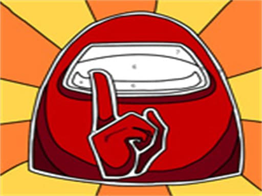 Glitter Among Us Coloring Book game screenshot - girls - Free online game