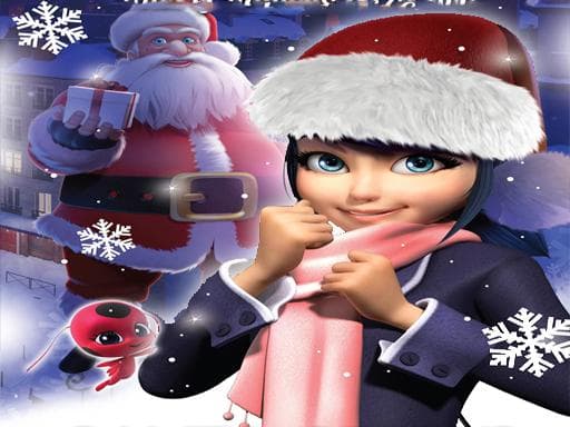 MIRACULOUS A Christmas Special Ladybug game screenshot - hypercasual - Free online game