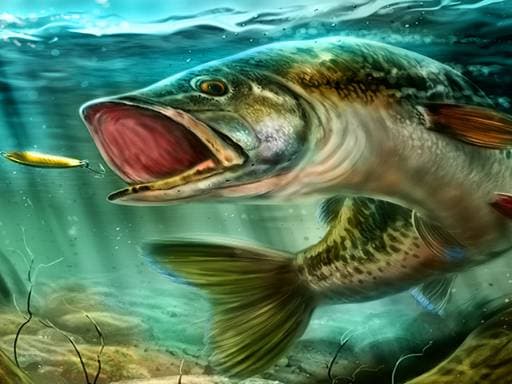 Ultimate Fishing Simulator game screenshot - hypercasual - Free online game