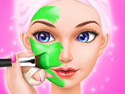 Popular Spa Salon game screenshot - girls - Free online game