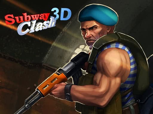 Subway Clash 3D game screenshot - shooting - Free online game