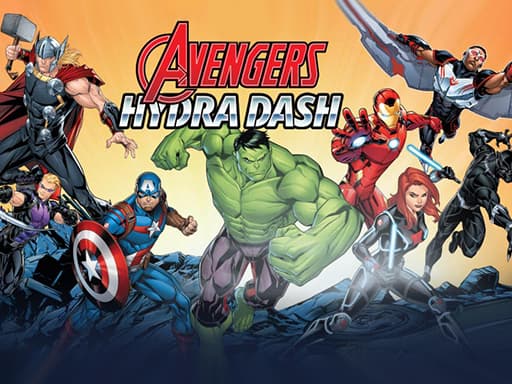 Superheroes : Avengers Hydra Dash游戏截图 - racing - 免费在线游戏