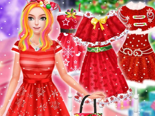 Christmas Princess Dress Up game screenshot - girls - Free online game