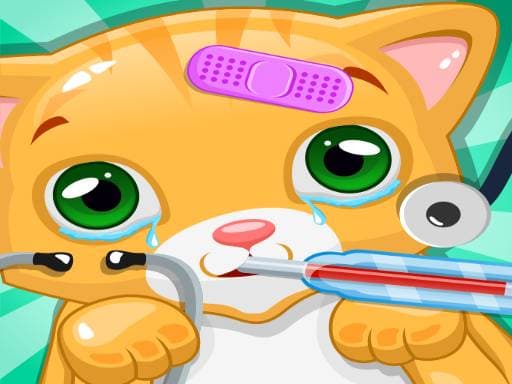 Captura de pantalla del juego Little Cat Doctor Pet Vet Games - action - Juego gratuito en línea