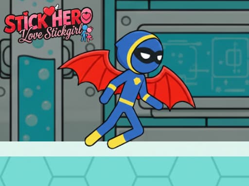 Captura de pantalla del juego Stickhero Love Stickgirl - arcade - Juego gratuito en línea
