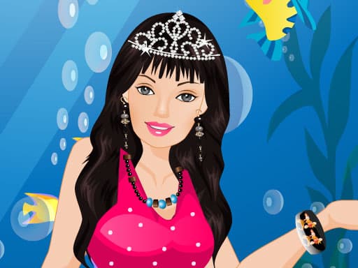 Barbie Mermaid Dressup游戏截图 - girls - 免费在线游戏