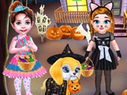 Baby Taylor Halloween Fun - Makeup &amp; Dressup game screenshot - hypercasual - Free online game